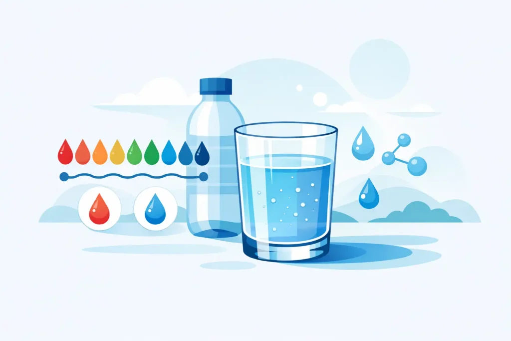 Qual pH ideal para beber água?