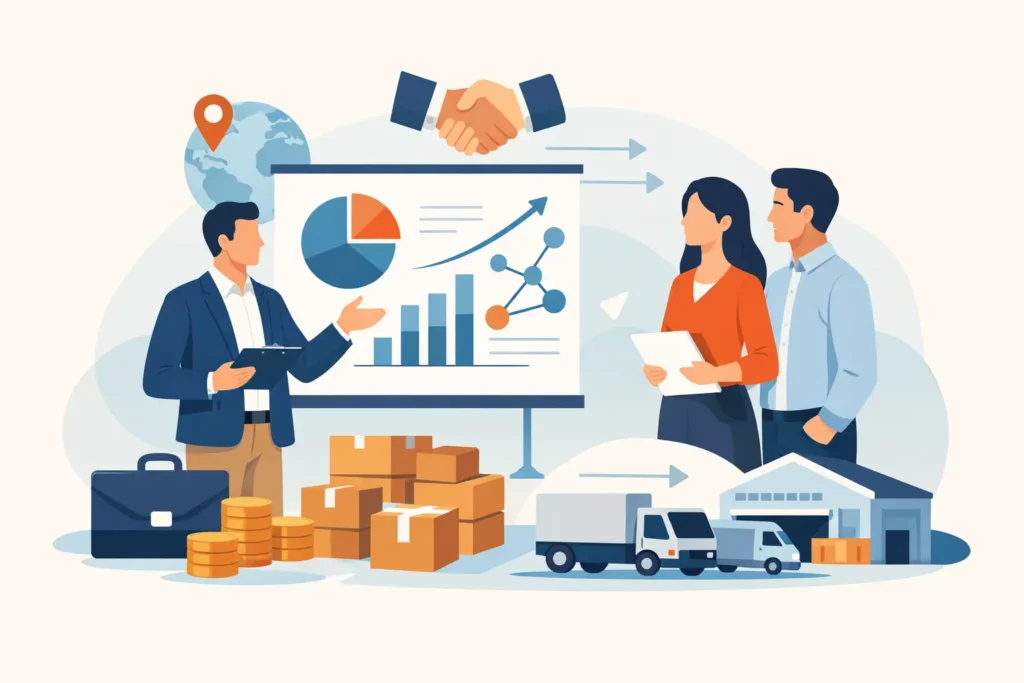 Como apresentar oportunidade de distribuição