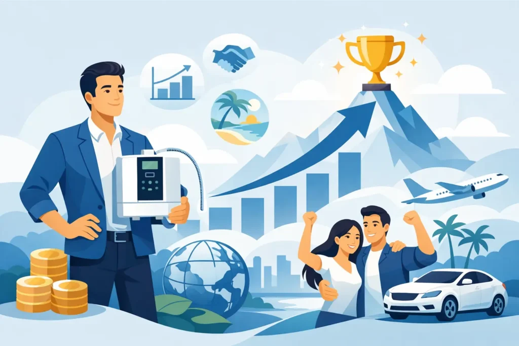 Distribuidor Enagic: história de sucesso real