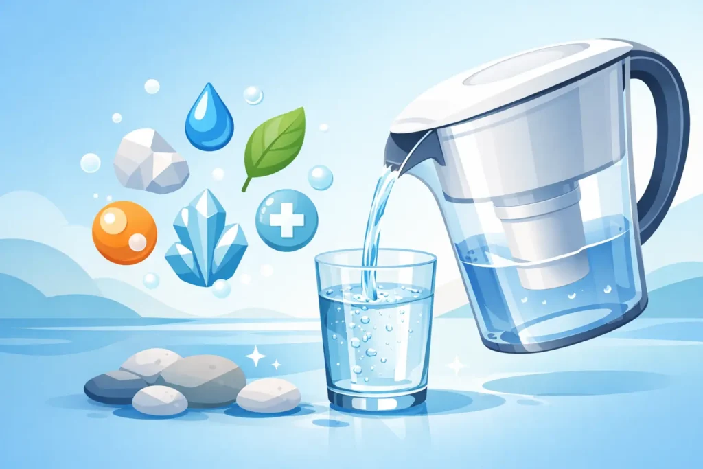 Minerais essenciais na água filtrada importam?