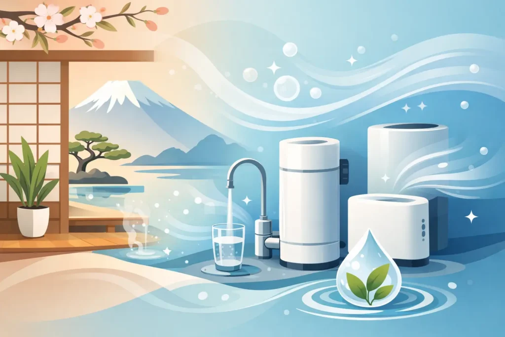 Tecnologia japonesa para purificação residencial
