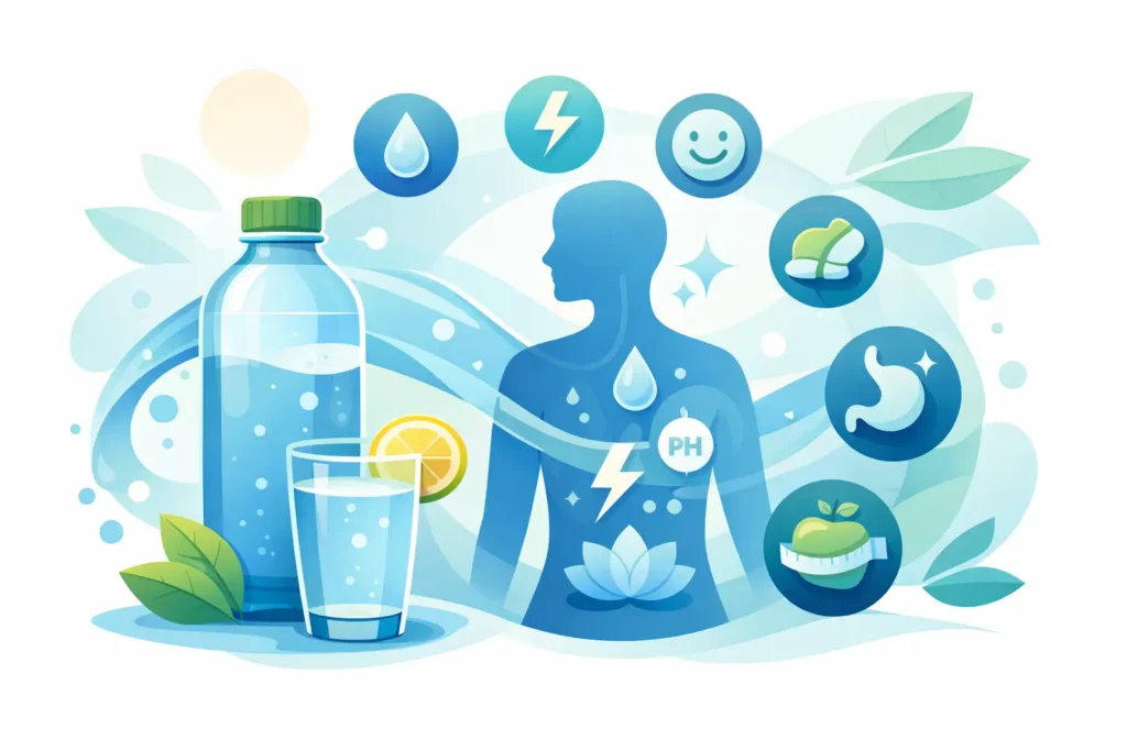 8 benefícios da hidratação alcalina no dia a dia