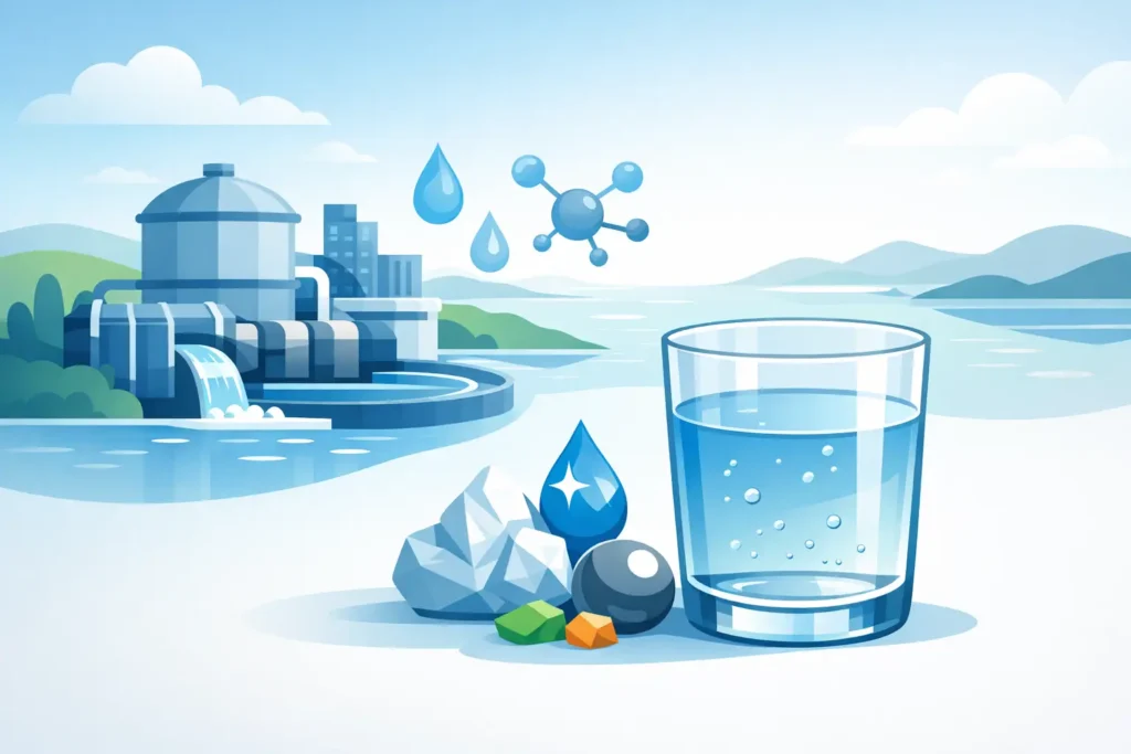 Minerais essenciais na água tratada importam?
