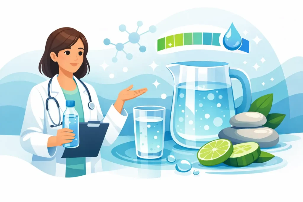 Nutricionista fala sobre água alcalina e seus benefícios