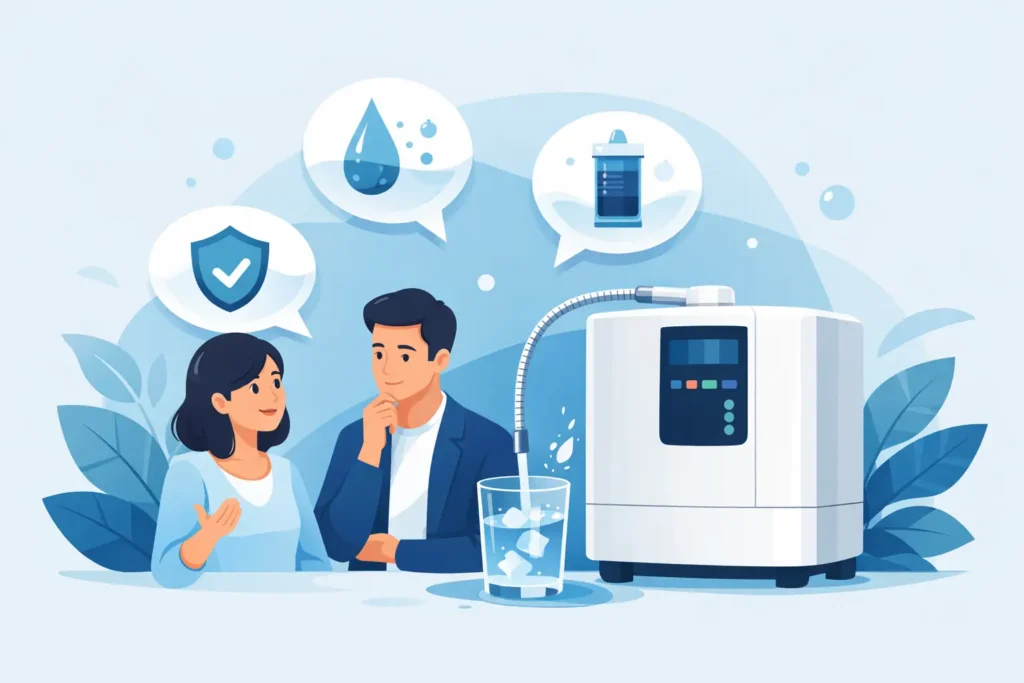 Perguntas sobre máquina Kangen respondidas