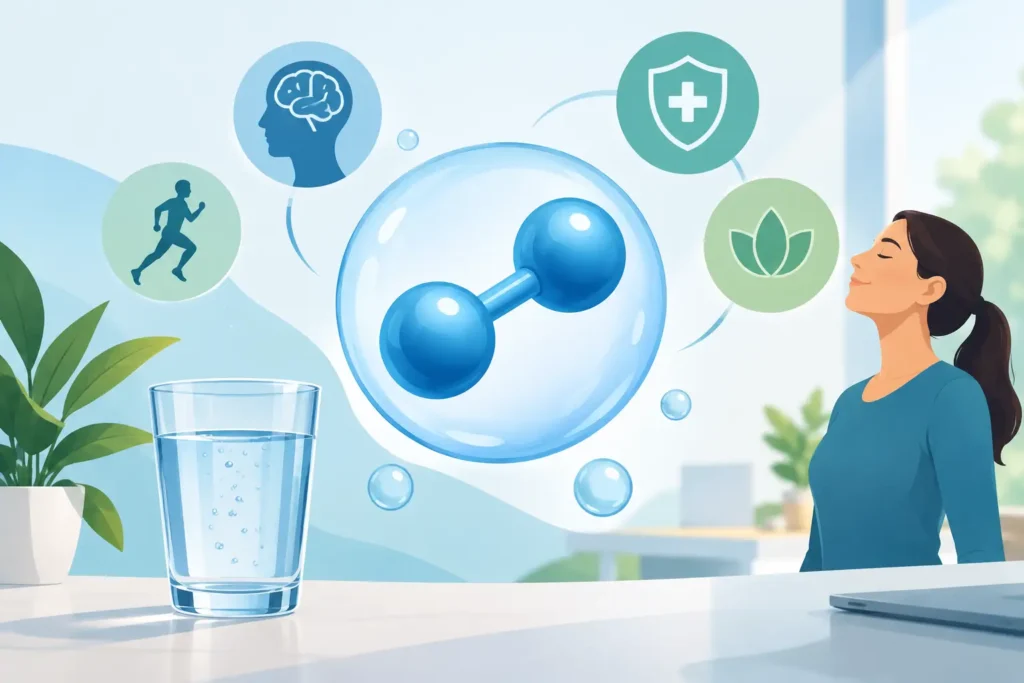 Guia de hidrogênio molecular no cotidiano