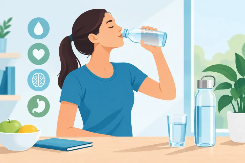 Hábitos para beber mais água todos os dias