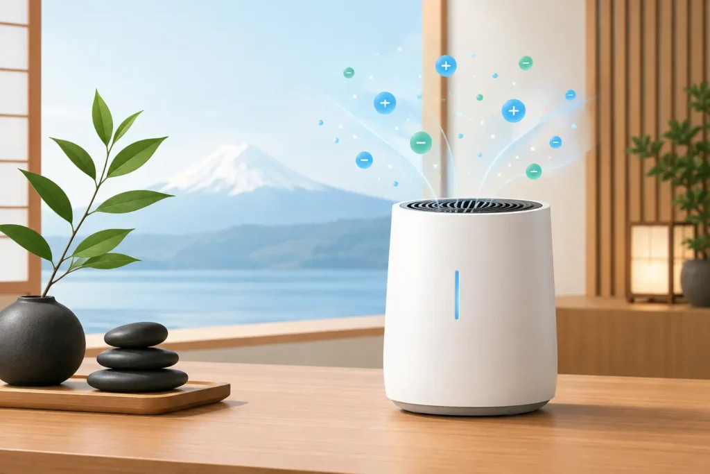 Ionizador japonês para sua rotina de bem-estar