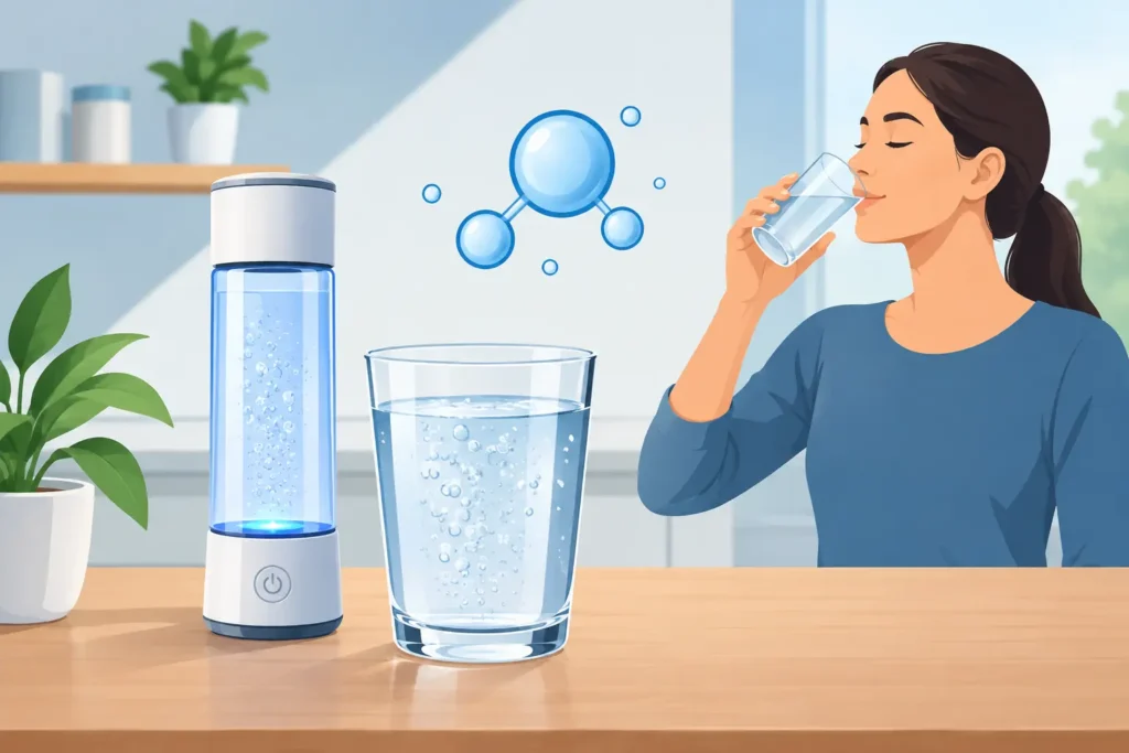 Review água hidrogenada: vale a pena em casa?